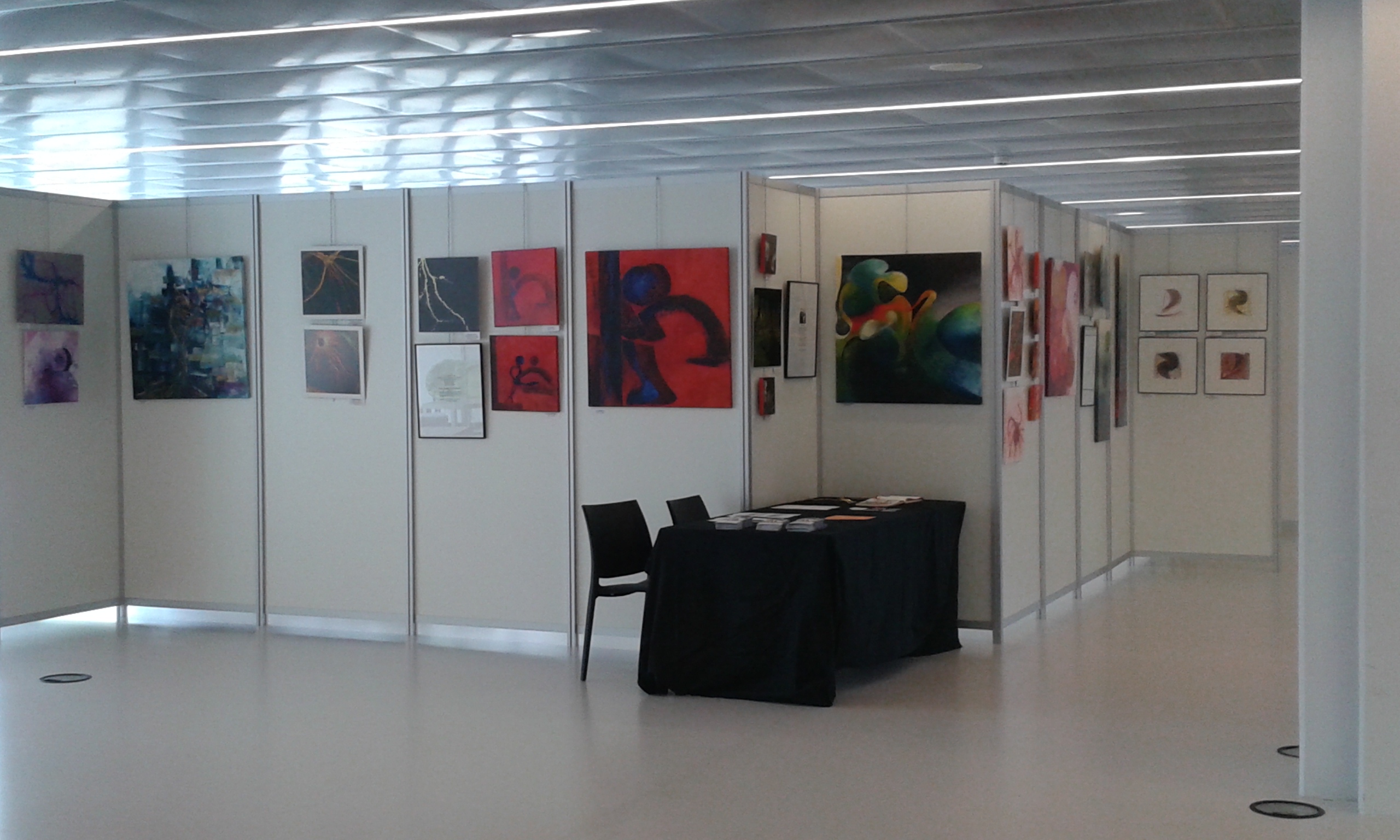 expo vue depuis le coin caf du centre Prouv de nancy
