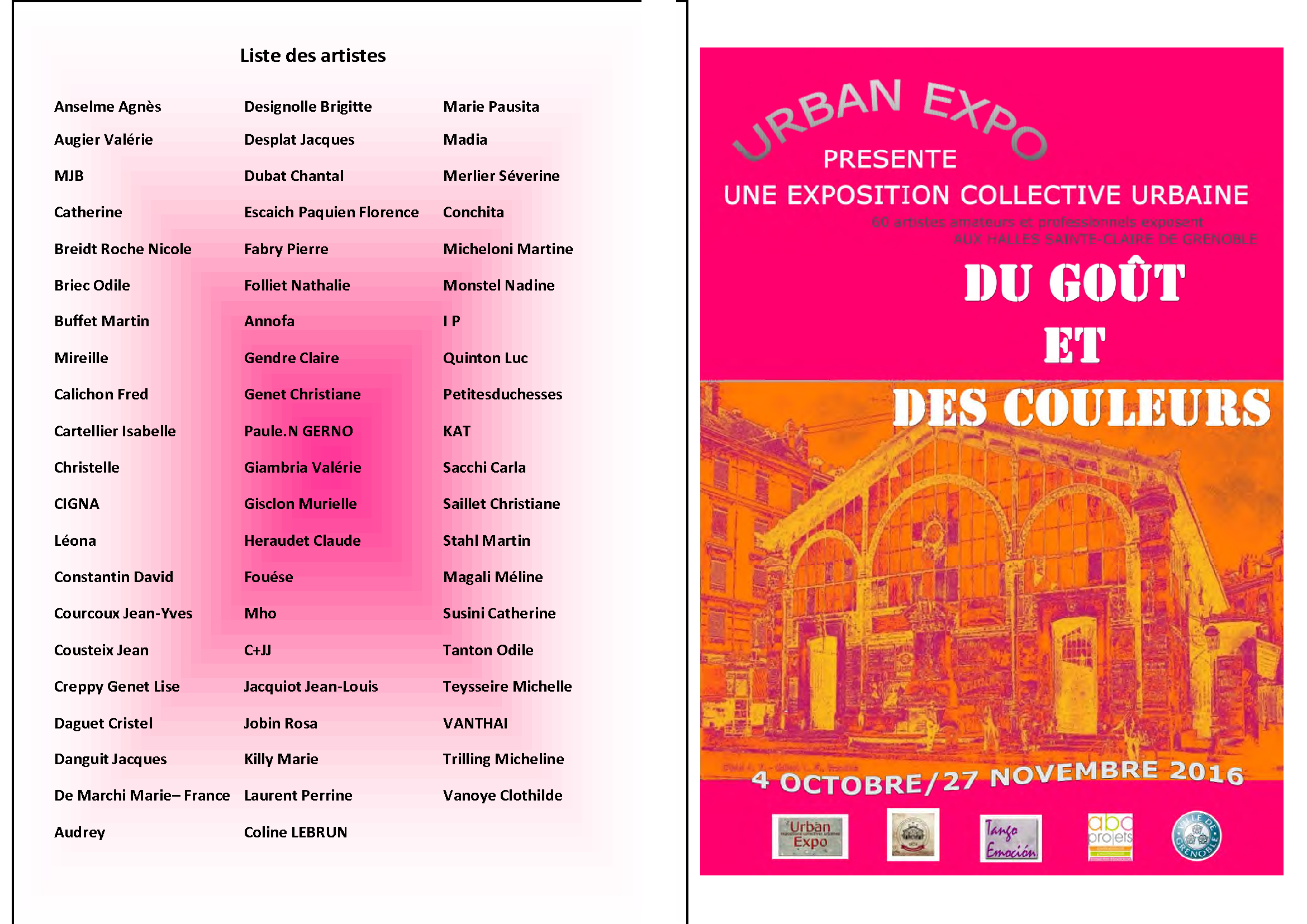 Gout et Couleurs_Urban Expo 2016